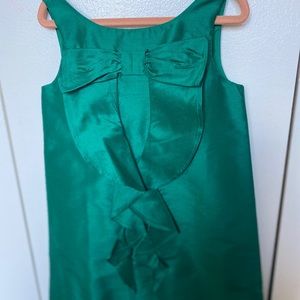 Janie & Jack special occasions silk dress - Green